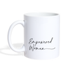 Future is Female/Empowered Woman. Coffee/Tea Mug - white